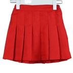 Summer Girl Pleated Skirt Children Summer Skirt Girls Mini Skirts Vintage Pleated Skirt 3-13Y Junior Girls Ruched Cullottes